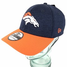 Denver Broncos New Era 39Thirty Flex Fit Cap NFL On Field Hat Small-Medium NWT - £20.23 GBP