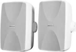 Two White Rockville Wet-7020W 5-Inch, 70-Volt Commercial Indoor/Outdoor Wall - £103.60 GBP