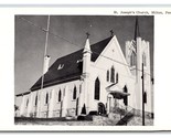 St. Joseph Church Milton Pennsylvania PA UNP B&amp;W Postcard R16 - $4.90