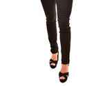 J BRAND Damen Jeans Skinny Leg Mid Rise Schwarz Größe 24W - $83.36