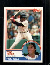 1983 Topps #715 Tony Perez Nmmt Red Sox Hof *AZ0353 - £2.69 GBP