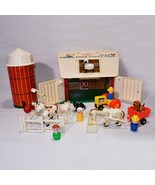 Vintage Fisher Price Little People Farm 915 Set Complete Silo 0425!!! - €84,13 EUR