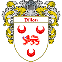 Dillon Family Crest / Coat of Arms JPG and PDF - Instant Download - $2.90