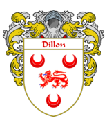 Dillon Family Crest / Coat of Arms JPG and PDF - Instant Download - $2.90