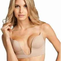 Fashion Forms Convertible U Plunge Bra In Nude 34C (ff39) - £19.30 GBP
