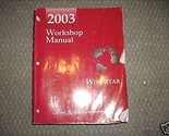 2003 Ford WINDSTAR Workshop Service Shop Repair Manual OEM FACTORY 2003  - £14.60 GBP