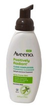Aveeno Positively Radiant Clear Complexion Foaming Cleanser Acne Treatme... - $14.99