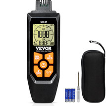 VEVOR Carbon Monoxide Detector 0-1000PPM CO Detector with Audible &amp; Visual Alarm - £47.72 GBP