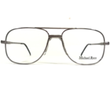 Michael Ryen Eyeglasses Frames MR-156 02 Matte Silver Square Full Rim 54... - $60.38