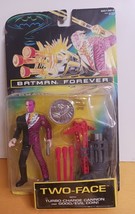 Kenner 1995 Batman Forever TWO-FACE with Turbo-Charge Cannon and Good/Evil Coin - £12.86 GBP