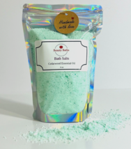 Cedarwood Bath Salts Epsom Salt bath soak gift for her therapeutic body ... - $7.43