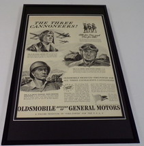 1942 Oldsmobile / GM Framed 11x17 ORIGINAL Vintage Advertising Poster - $69.29
