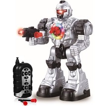 Remote Control Robot Toy - Robots For Kids Superb Fun Toy - Toy Robot Shoots Mis - £43.23 GBP