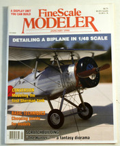 Magazine Fine Scale Modeler January 1990 Vol. 8 No.1 Detailing a Biplane - $8.42