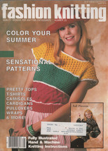Fashion Knitting Magazine JUNE 1986 Vol 5 No 3 #25 - £1.96 GBP
