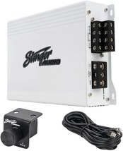 Stinger Audio MT-600.4M 1000 Watt 4-Channel Marine Audio Amplifier - White - $219.18 CAD