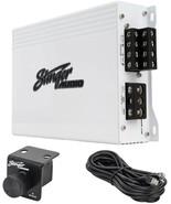 Stinger Audio MT-600.4M 1000 Watt 4-Channel Marine Audio Amplifier - White - $159.95