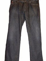 Hugo Boss Blue Denim Men&#39;s Cotton Jeans Size W 36 L 34 (Tailored  Waist 42) - $64.17