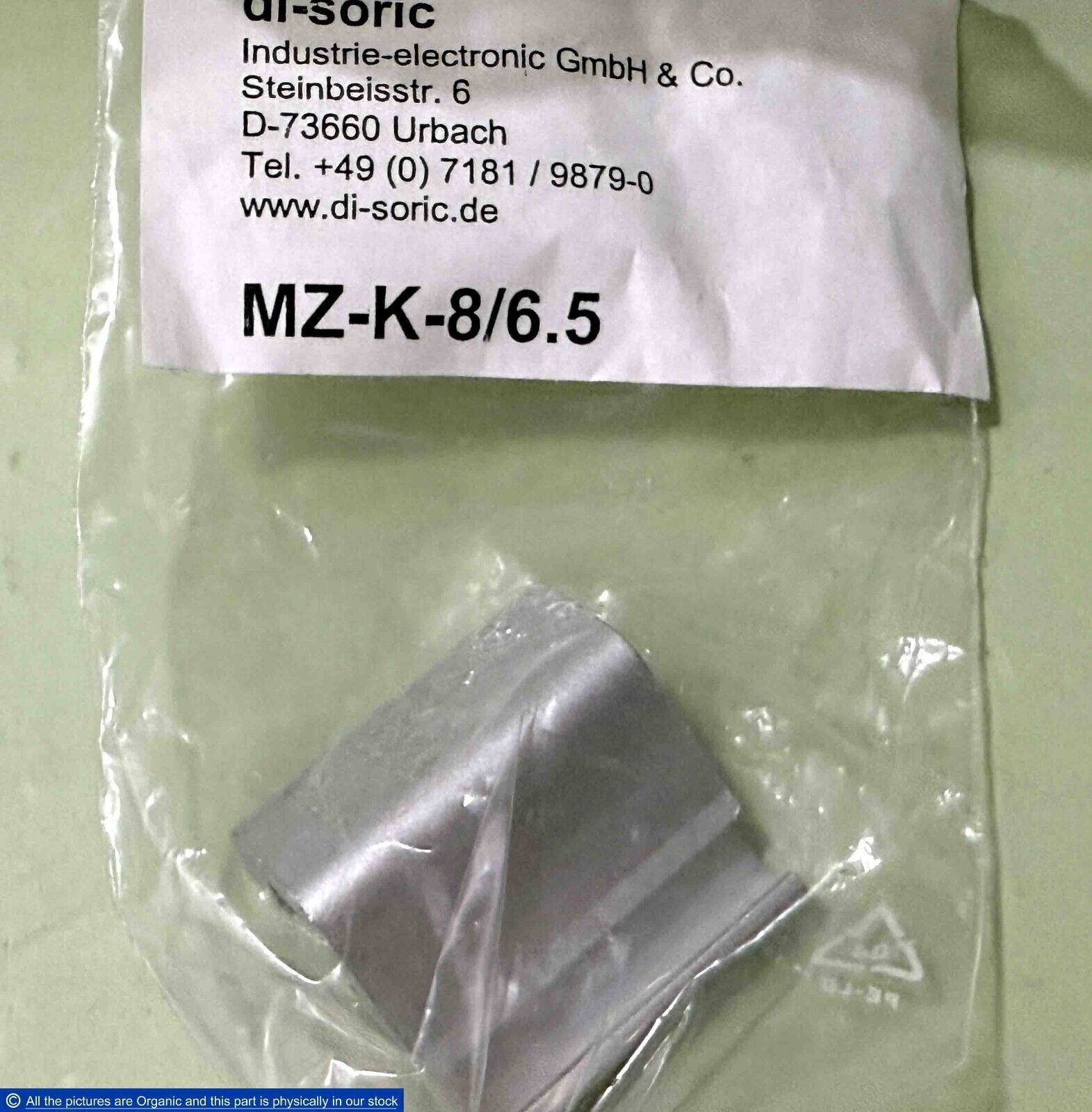 di-soric MZ-K-8/6.5 Sensor Bracket for DI-SORIC Magnetic Field Sensors - $46.00