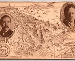 Pan Pacific International Expo Map View 1915 San Francisco CA Postcard K5 - £26.42 GBP