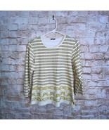 J.McLaughlin Catalina Cloth Chain Print Blouse Size Medium - $40.60 CAD