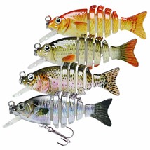 TRUSCEND Fishing Lures for Freshwater and Saltwater, Lifelike Swimbait f... - $50.48