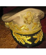 US ARMY WARRIOR GENERAL DOUGLAS MAC ARTHUR KHAKI UNIFORM HAT ALL SIZES C... - £101.80 GBP