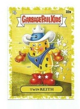 Twin Keith 2021 Topps Garbage Pail Kids Mustard Yellow Sticker #32a - £3.89 GBP