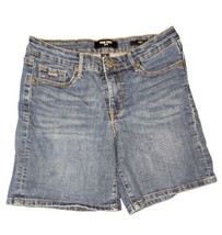 Nine West Missy Stretch Denim Jeans Rolled Hem Shorts Women&#39;s Size 4 - £6.43 GBP