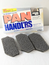 CHORE BOY PAN HANDL&#39;RS set 3 Steel less wool no rust soap pad lemon hand... - $23.00