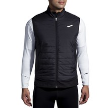 Brooks men&#39;s shield hybrid vest 2.0 in Black - size S - £64.46 GBP