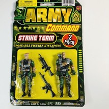 Army Command Strike Team Figures Weapons New In Package JA-RU Inc - £3.90 GBP