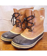 Sorel Waterproof Boots-Brown-Men's Shoe-Size 5-Duck Boots-Hunting Swamp Gun Fun. - $44.99