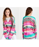 NWT AUTHENTIC R13 Distressed Stripe Cardigan in Multi color $595 XS/0-4 - $225.00