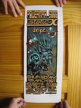 Powerman 5000 Poster Powerman5000 Concert Static-X dope House of Blues - £215.33 GBP