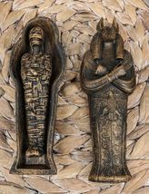 Ebros Egyptian Sarcophagus Box with Mummy Figurine 5.25&quot; L - $311.66 MXN
