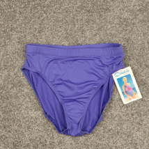 Catalina Swimsuit Bottom Women Large Purple Lycra Chlorine Resistant Bikini NWT - £14.46 GBP