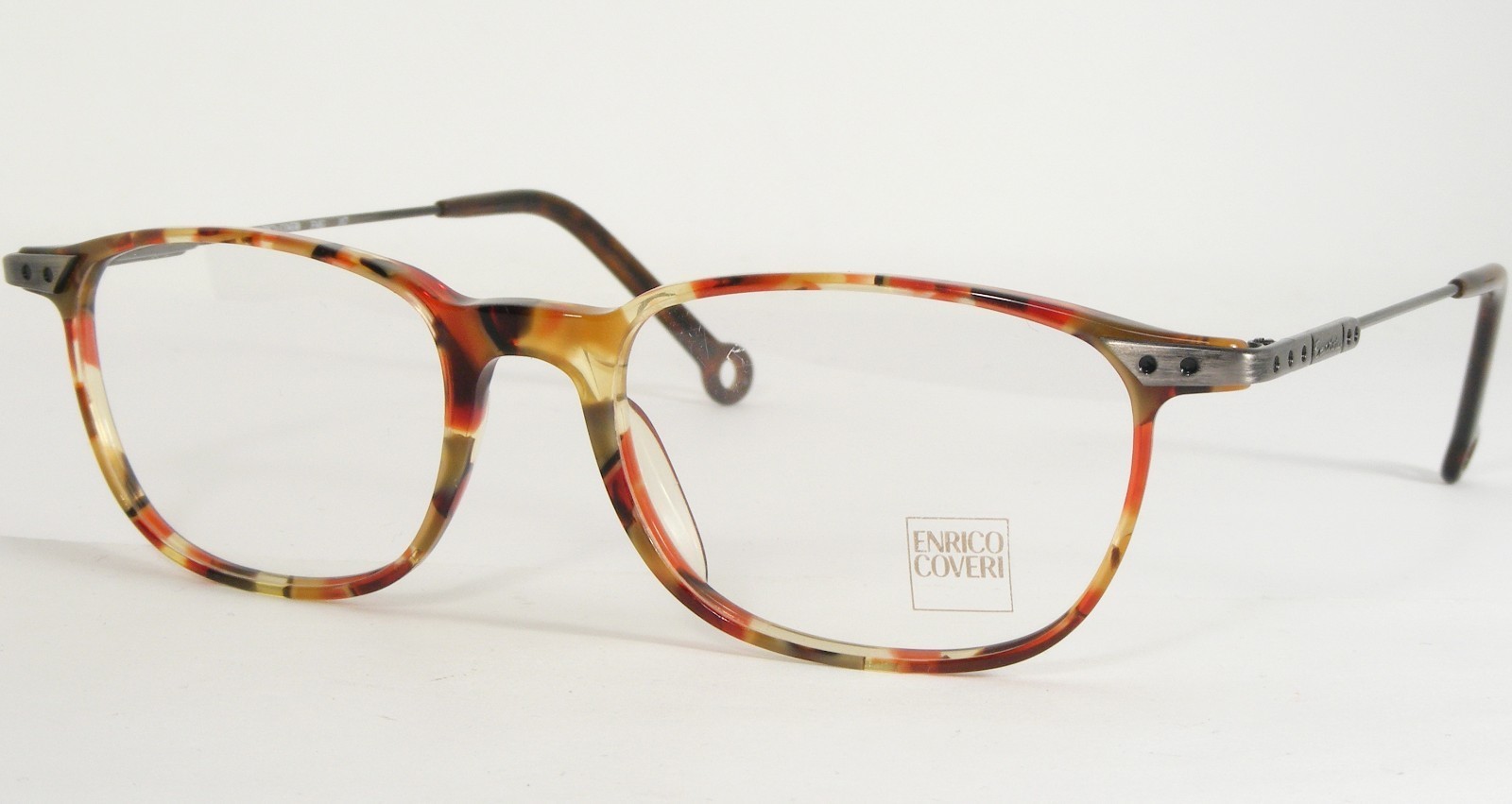 Vintage Enrico Coveri 7236 676 Multicolore Unique Rare Eyeglassesframe 5... - $96.02