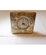 Vintage Sterling Silver clock 336 F1 925 bedside running working RARE SS... - £243.90 GBP