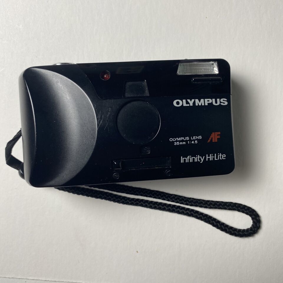 Vintage 35mm P&S Olympus Infinity Hi-Lite AF - Power Tested Only - $32.68