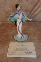LENOX  PEACOCK MAIDEN THE LEGENDARY PRINCESS W/COA 1991 FIGURINE DH3022 - $34.95