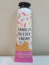 NEW Vanilla Butter Hand Cream  Bath &amp; Body Works 1oz/29ml Shea &amp; Cocoa B... - £8.70 GBP