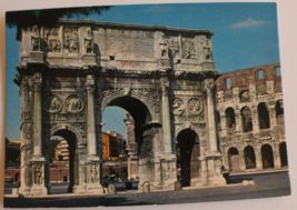 Arch of Constantine Rome Italy Vintage Postcard - £4.63 GBP