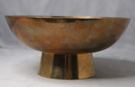 Brass Centerpiece Bowl 1964 Macy&#39;s Made in Korea - £30.67 GBP