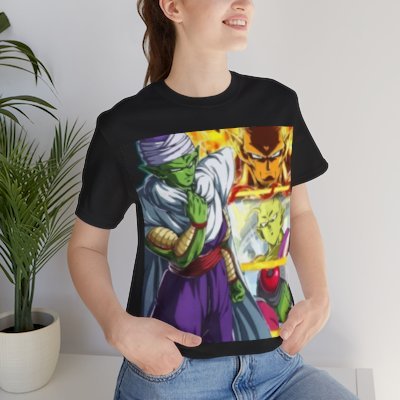Dragon Ball Z Piccolo Tee - Anime Superhero Graphic T-Shirt