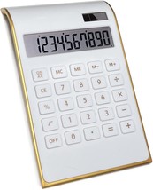 Calculators, The Benkaim Gold Calculator Desk, Gold Office Desk Accents,... - $29.94