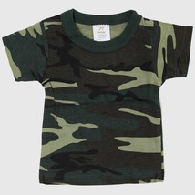 3-6 Months Baby Infant Wooland Camo Shirt Top Camoflauge Hunting Rothco 6563 - £7.85 GBP