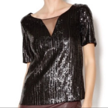 Ella Moss New Without Tag Sequin Black Blouse - £58.48 GBP