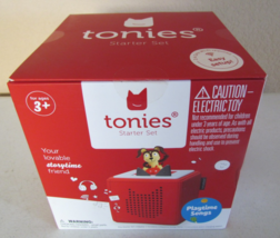 Tonies Toniebox Red Starter Set New Sealed Includes Original Tonie Figure - $84.95