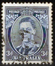 ZAYIX Australia 170 Used George VI Royalty 071423S174 - $5.00